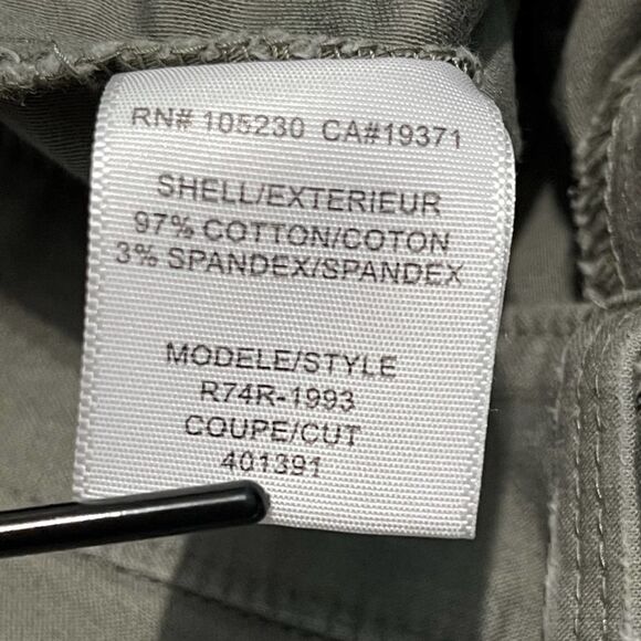 Joie Park Skinny Zippered Utility Pants Green 0 - Picture 13 of 16